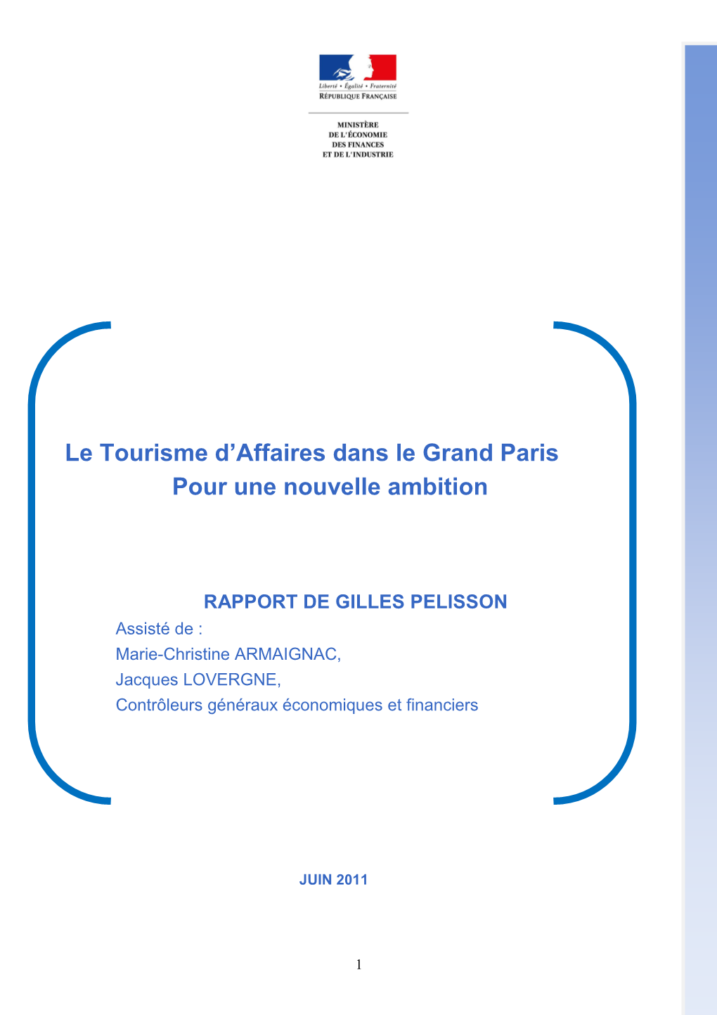 Rapport De Georges Pelisson