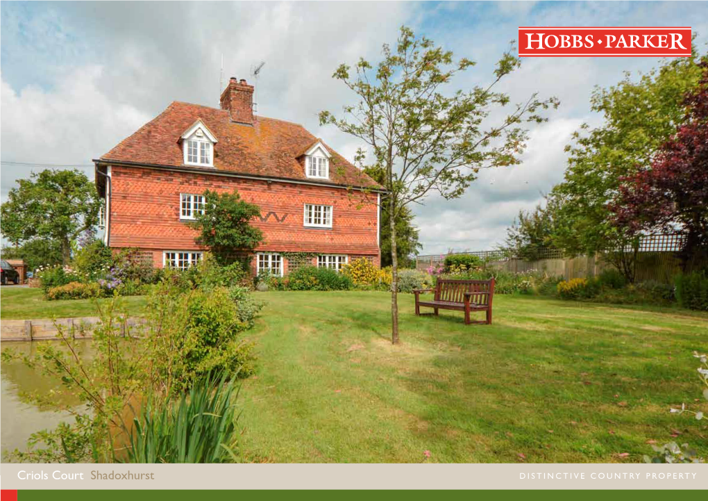 Criols Court Shadoxhurst Distinctive Country Property Country Houses Distinctive Country Property