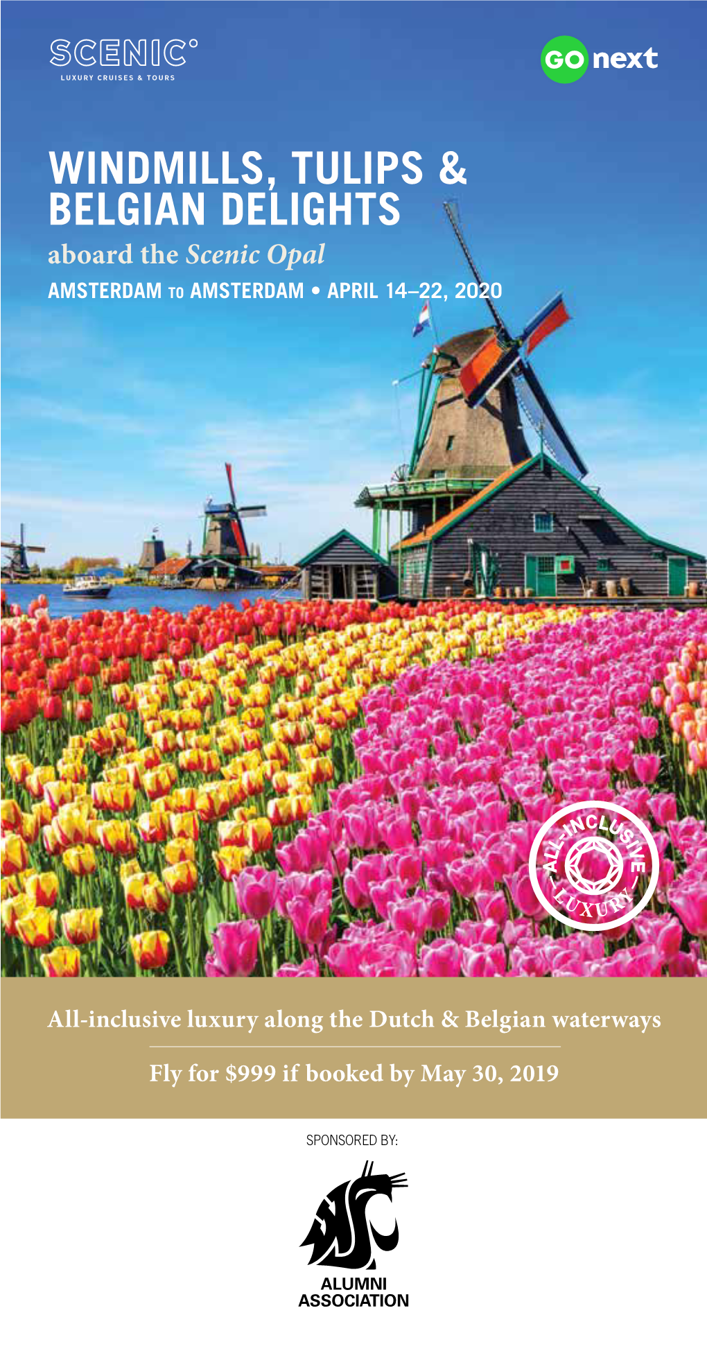 Windmills, Tulips & Belgian Delights