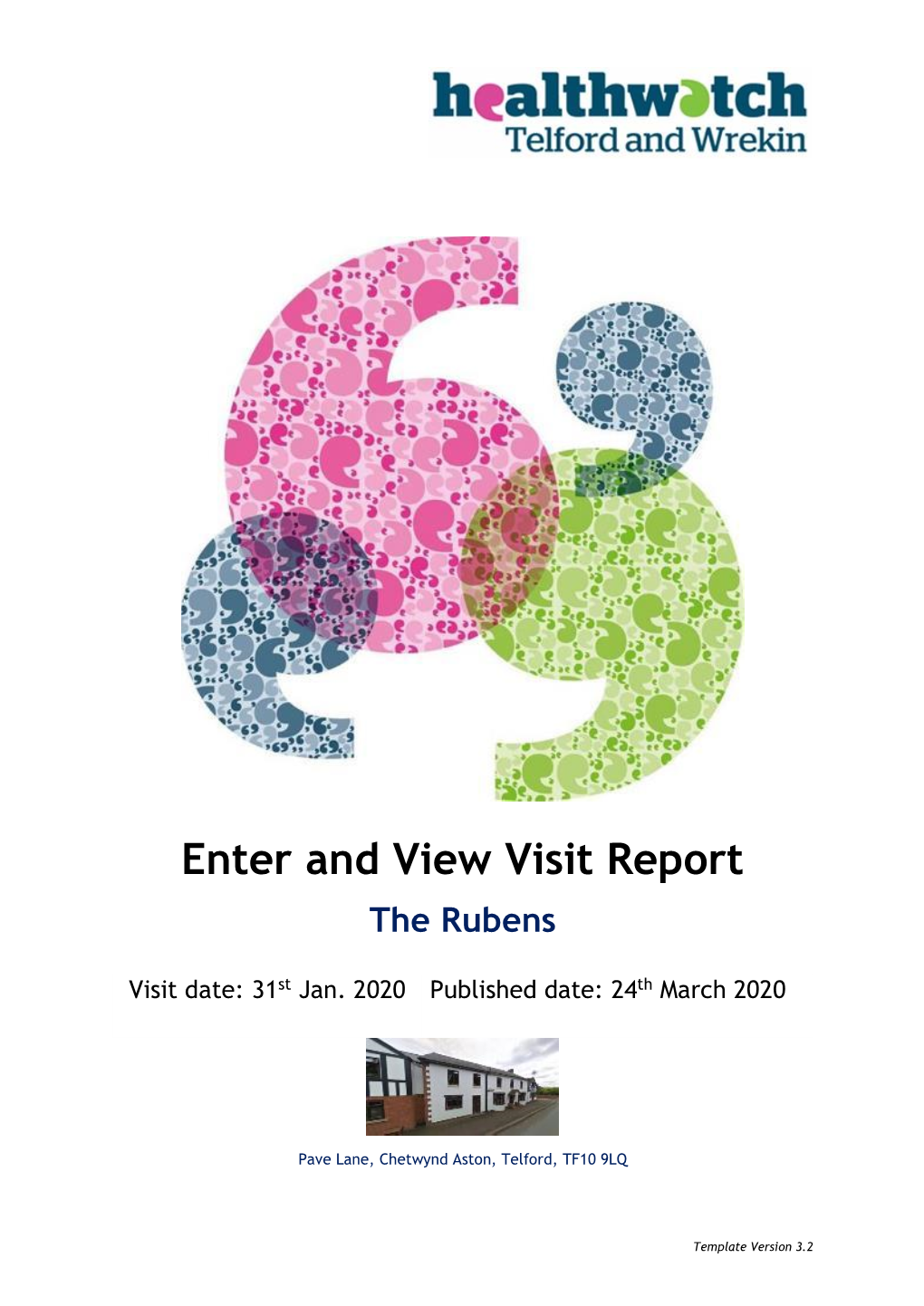 Enter and View Visit Report the Rubens