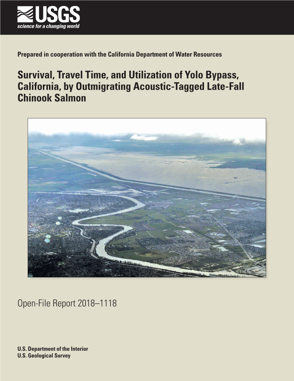 Survival, Travel Time, and Utilization of Yolo Bypass, California, by Outmigrating Acoustic-Tagged Late-Fall Chinook Salmon