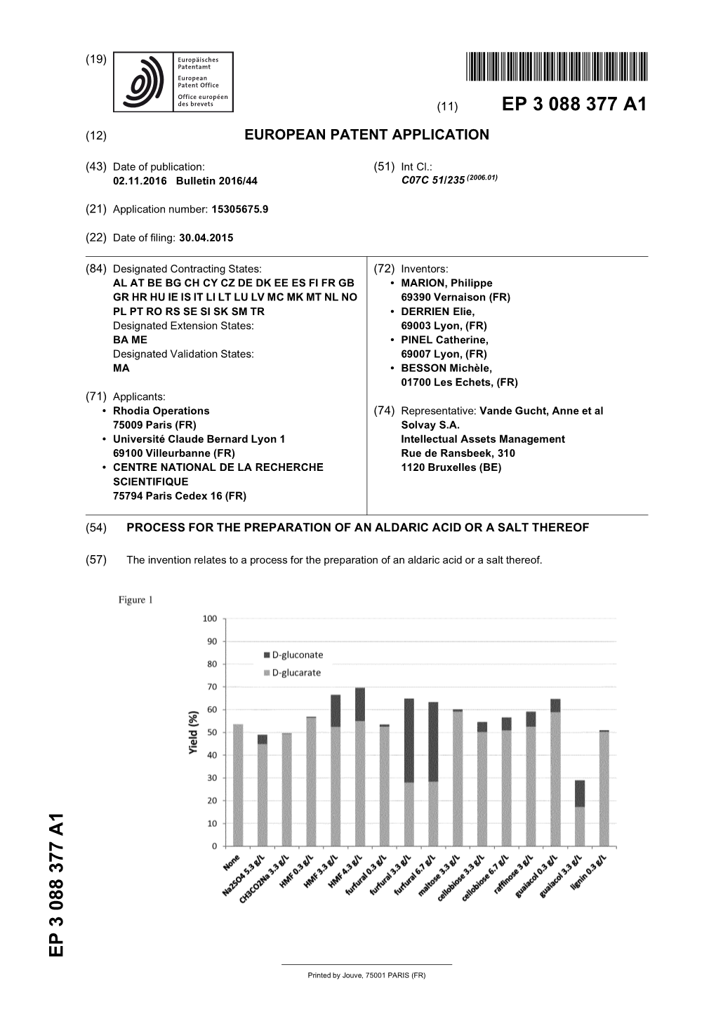 Process for the Preparation of an Aldaric Acid Or a Salt Thereof