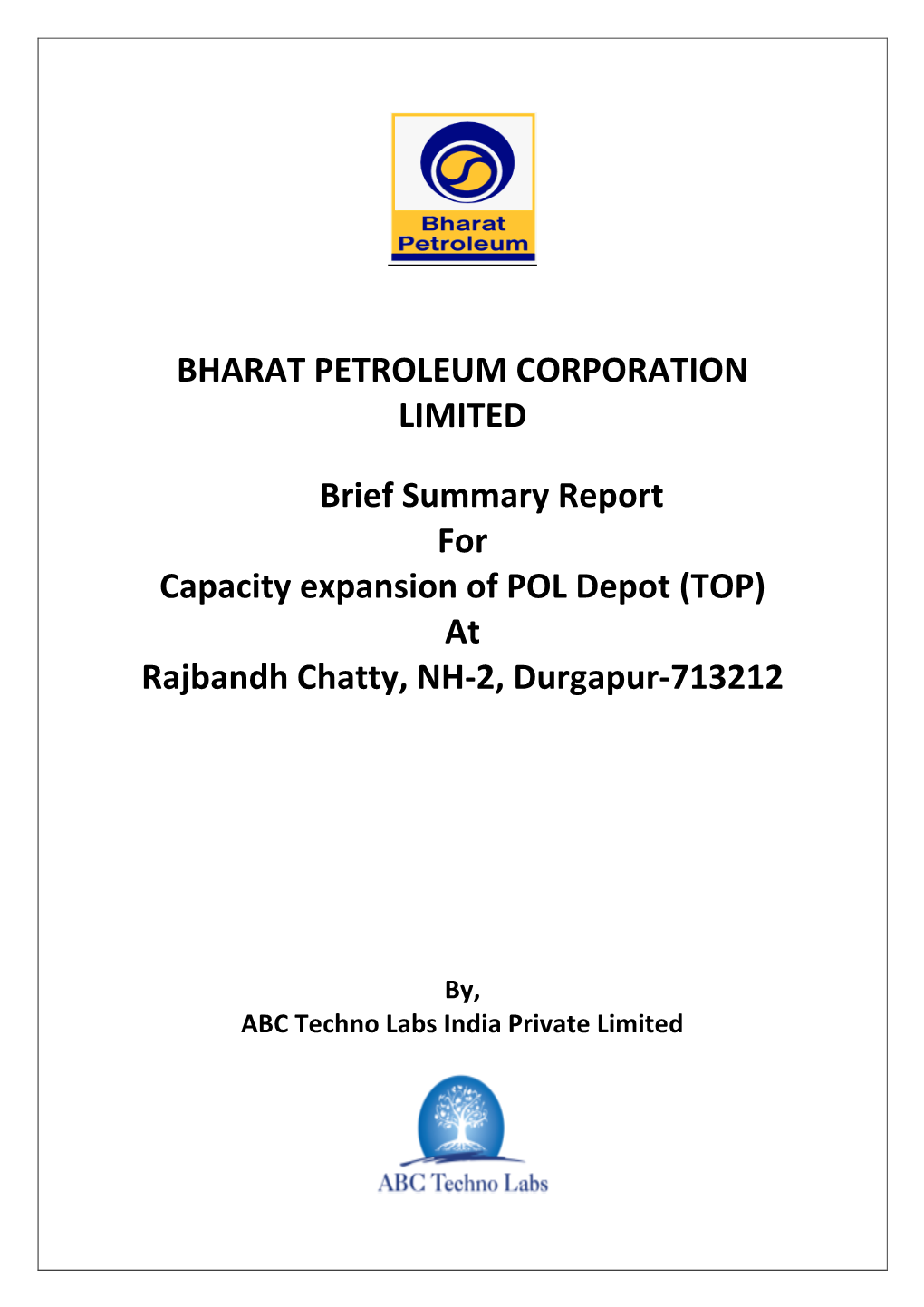 BHARAT PETROLEUM CORPORATION LIMITED Brief