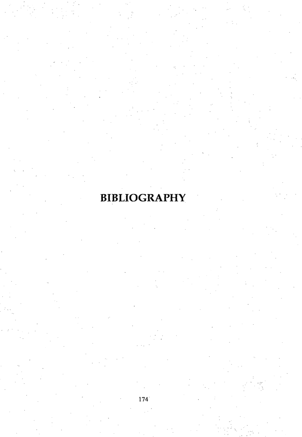 Bibliography