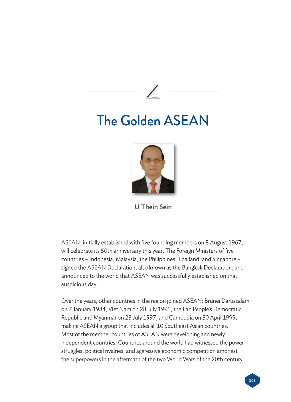 The Golden ASEAN