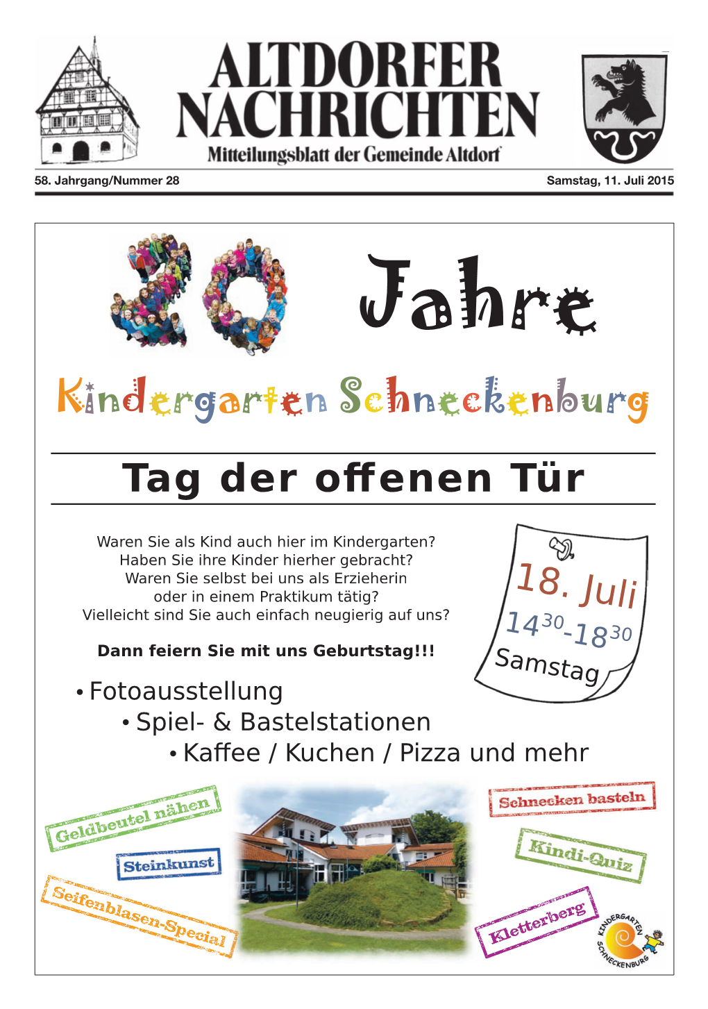 Kindergarten Schneckenburg