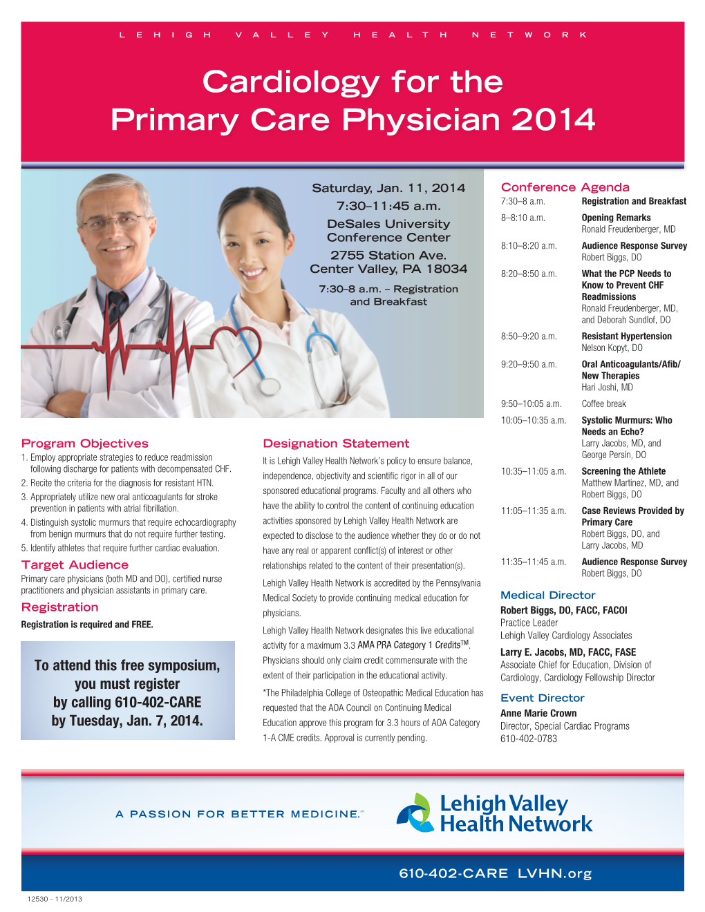 Cardiology for the Primary Care Physician 2014