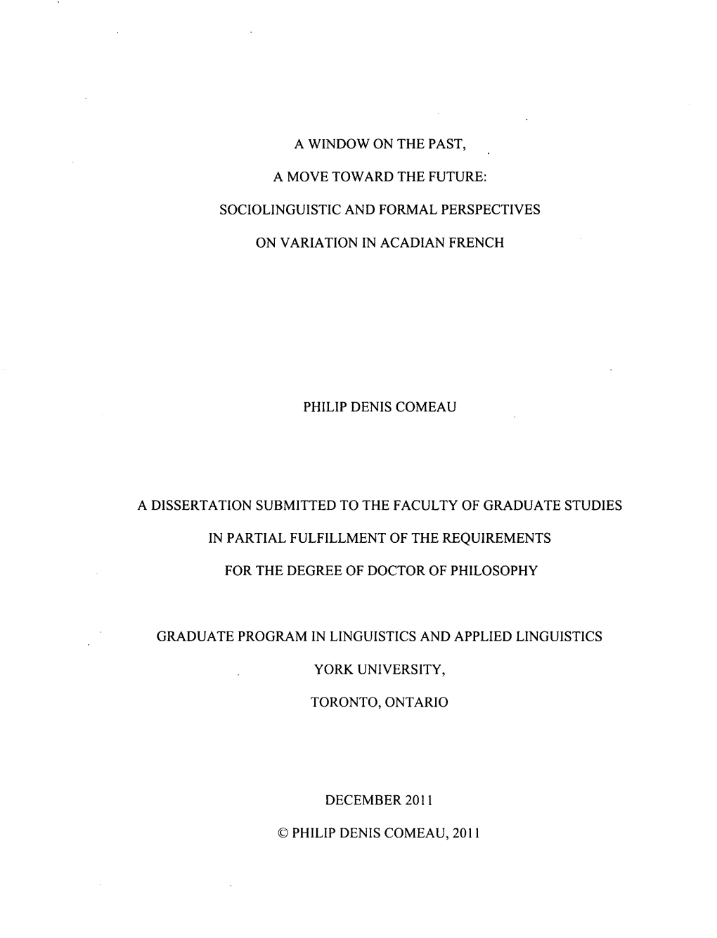 Sociolinguistic and Formal Perspectives on Variation In