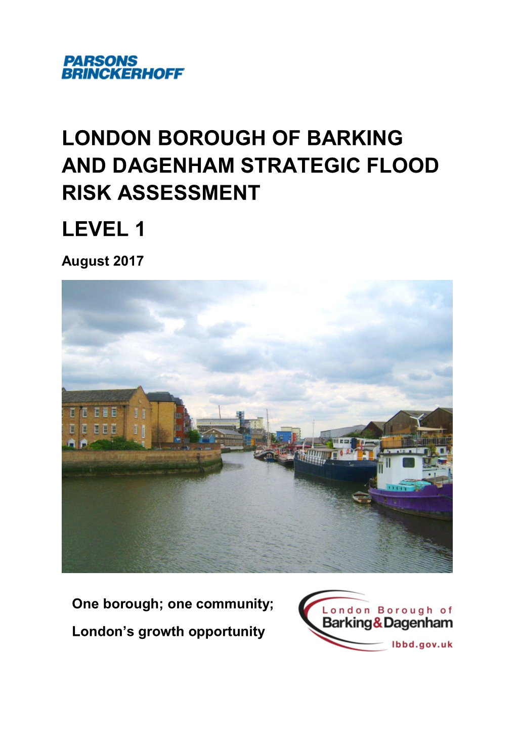 Strategic Flood Risk Assessment Level 1