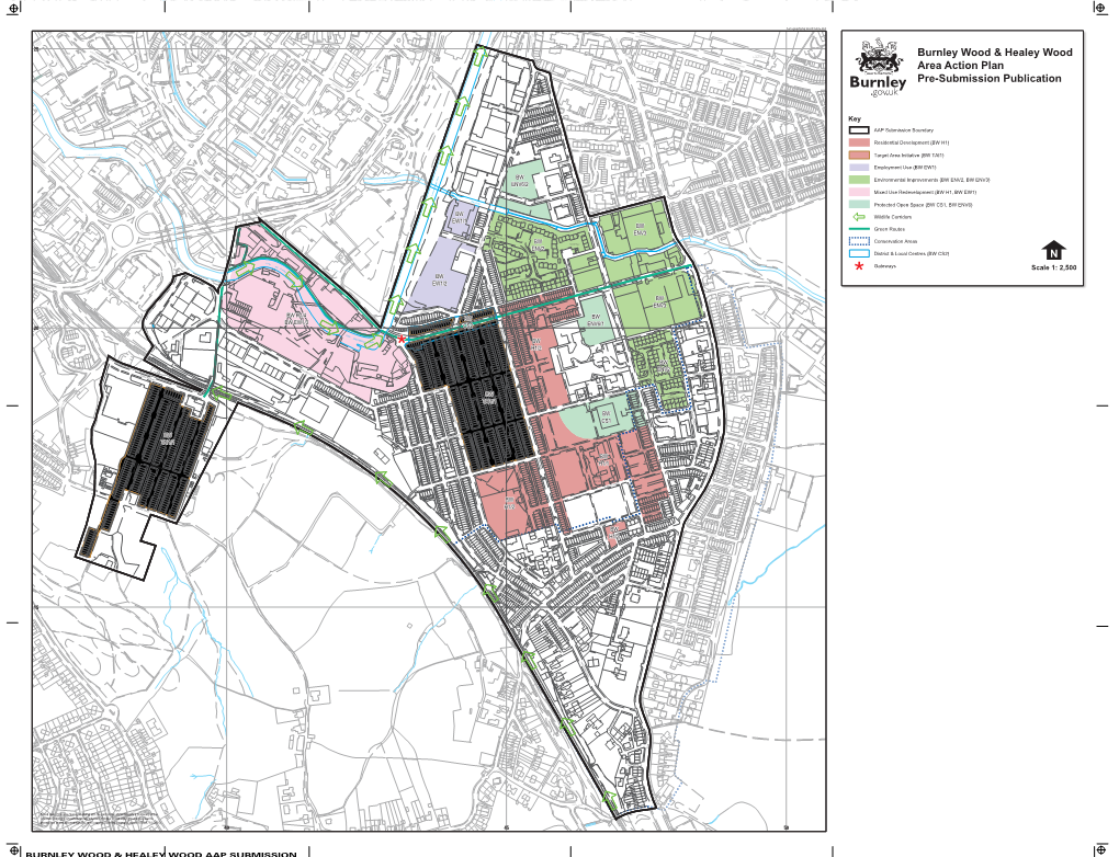Burnley Wood & Healey Wood Area Action Plan Pre-Submission
