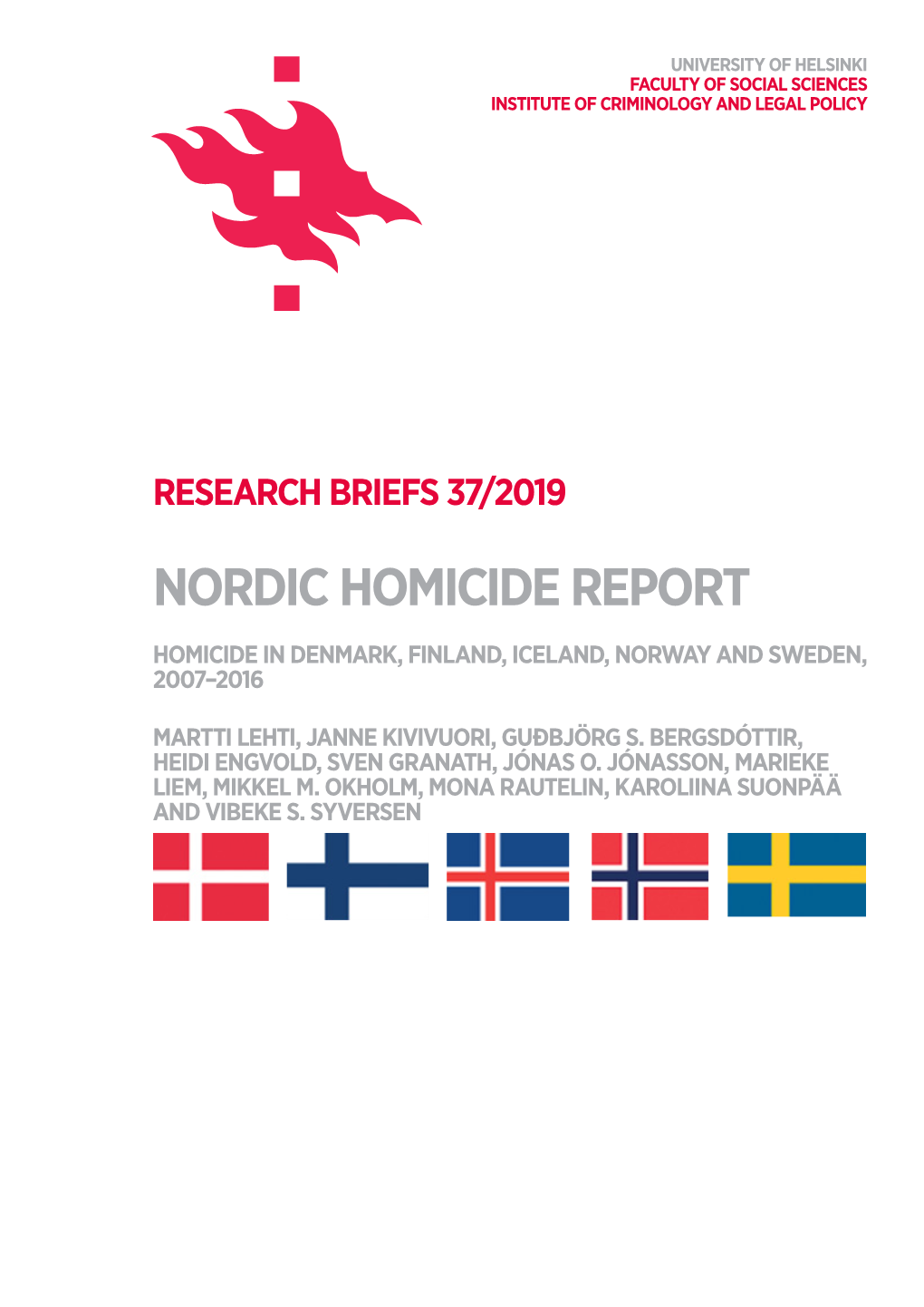Nordic Homicide Report