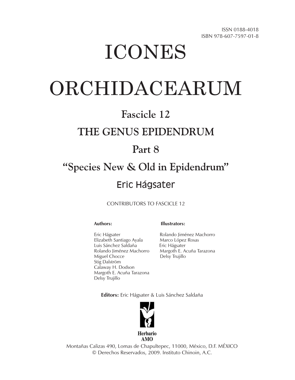 Icones Orchidacearum Fascicle 12.Cdr