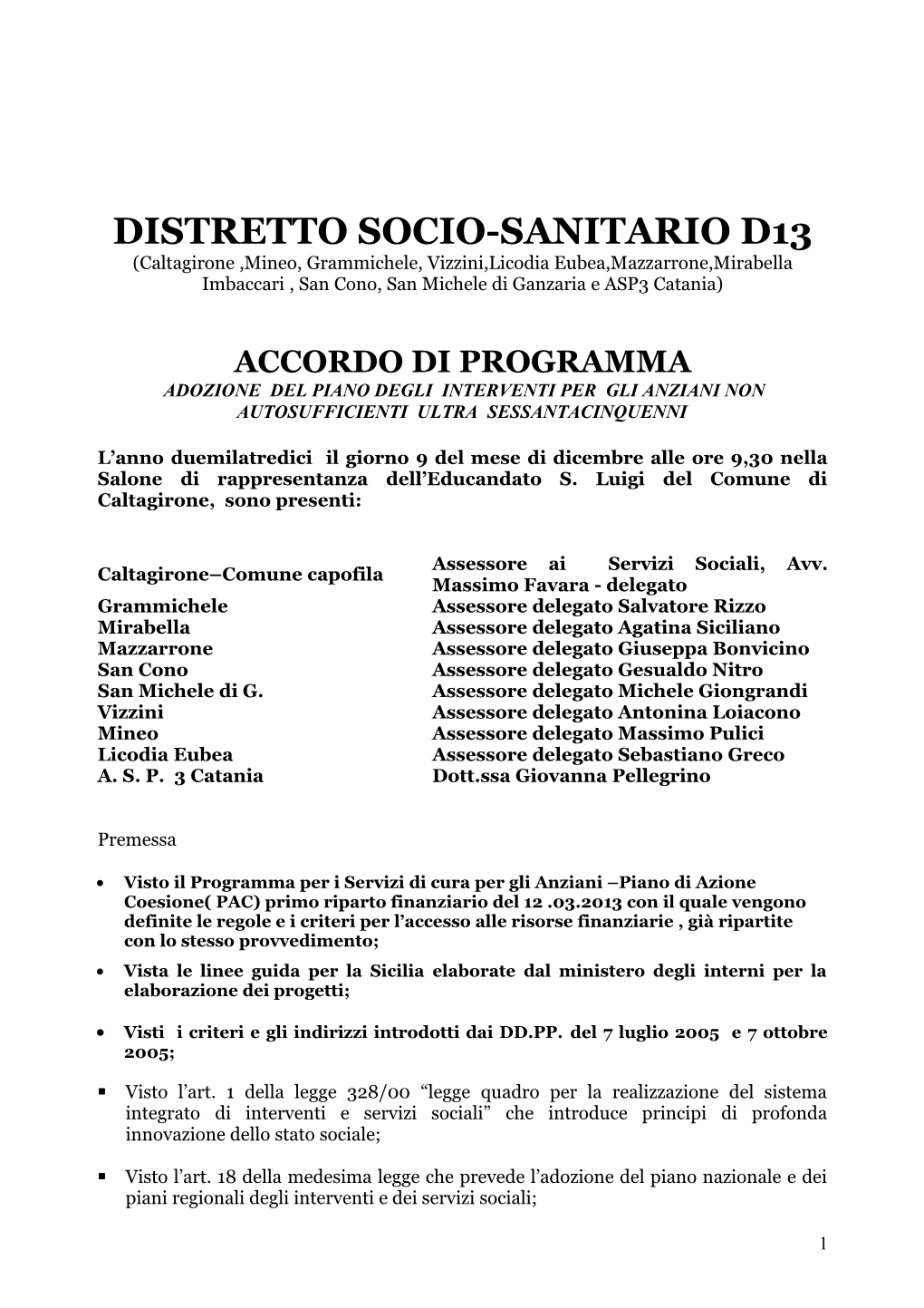 Distretto Socio-Sanitario