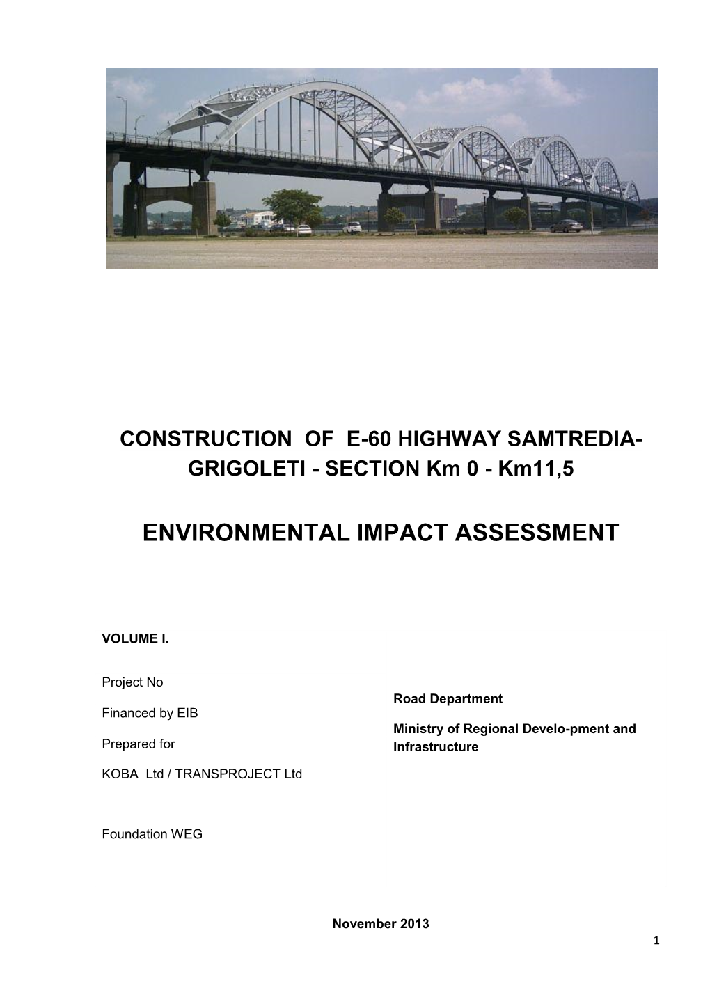 Environmental Impact Assessment