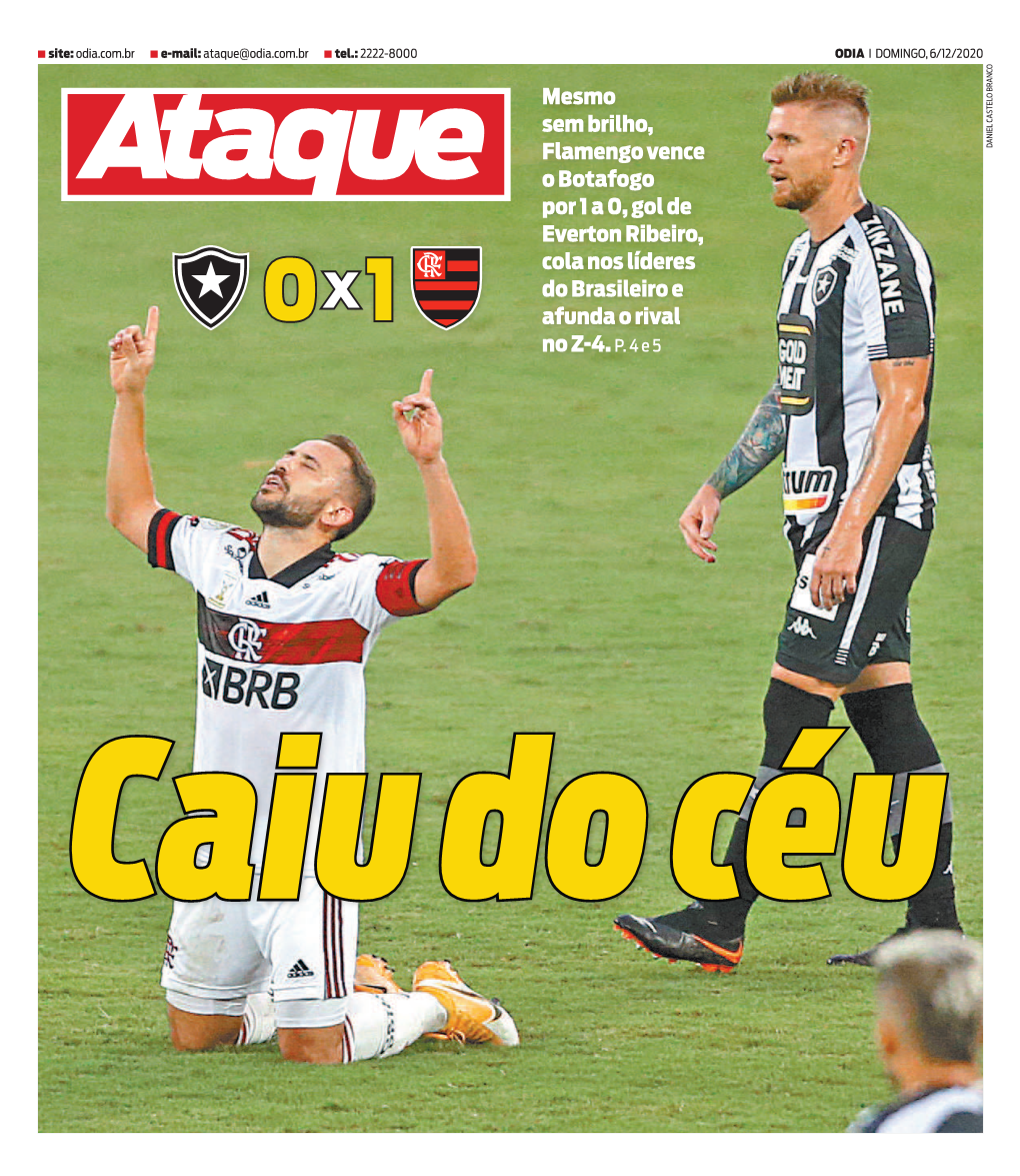 Mesmo Sem Brilho, Flamengo Vence O Botafogo Por 1 a 0, Gol De Everton Ribeiro, Cola Nos Líderes Do Brasileiro E Afunda O Rival