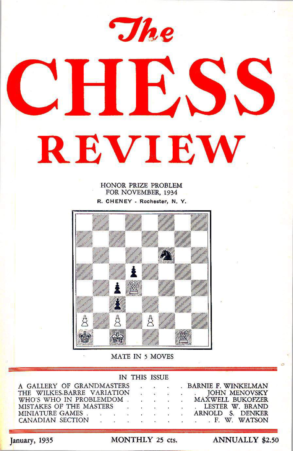 Chess STAHLBERG Review
