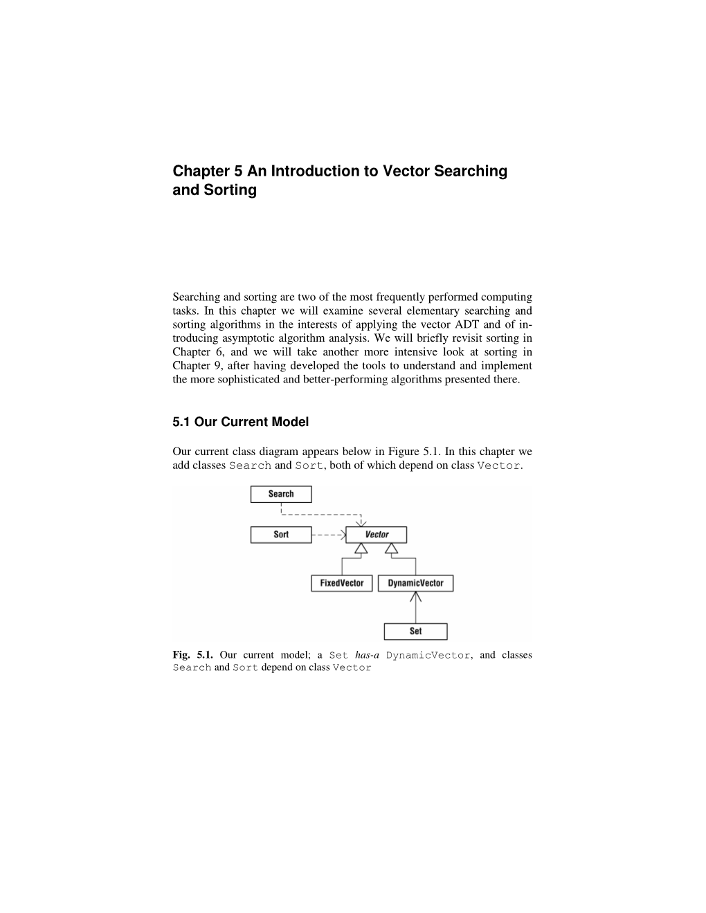 Chapter 5 an Introduction to Vector Searching and Sorting