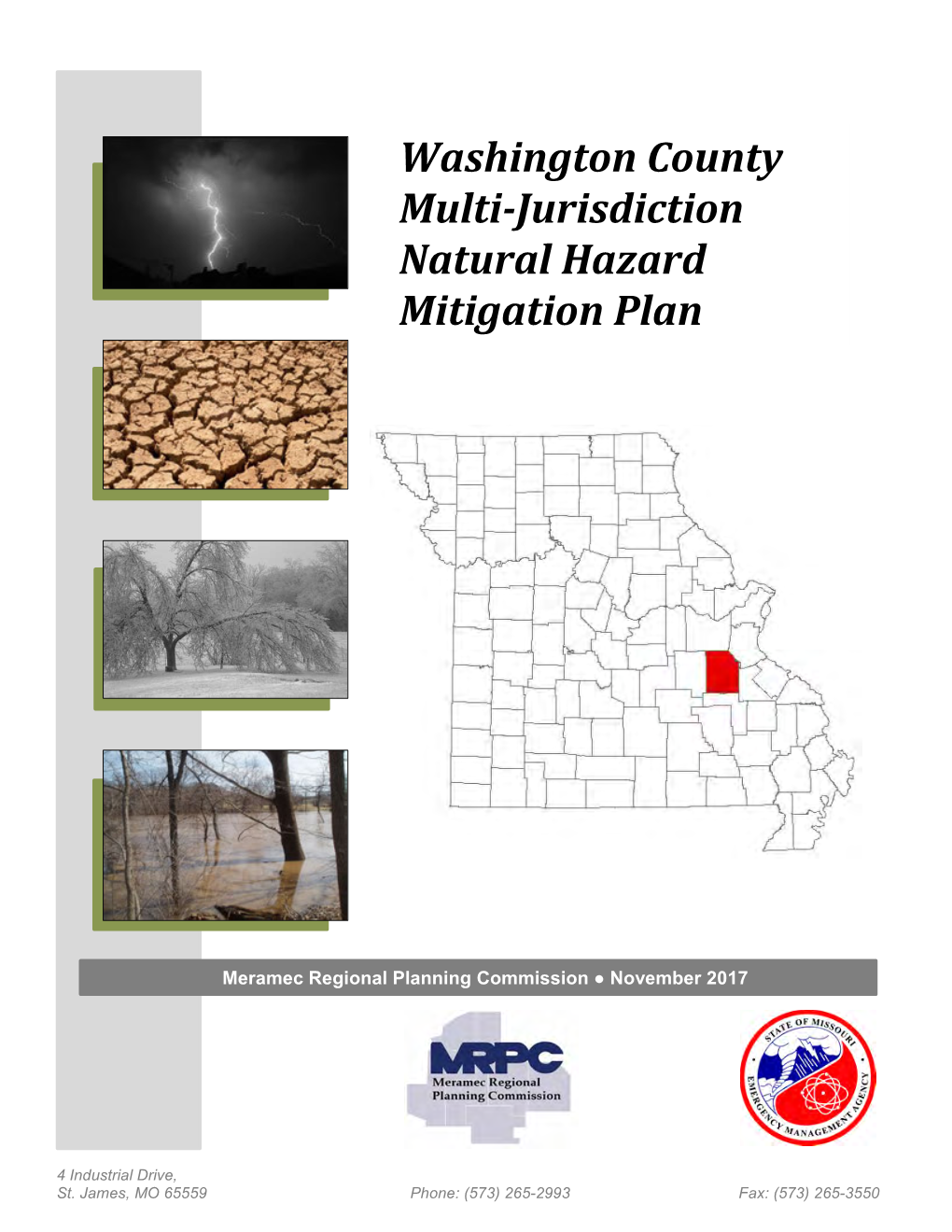 Washington County Multi-Jurisdiction Natural Hazard Mitigation Plan