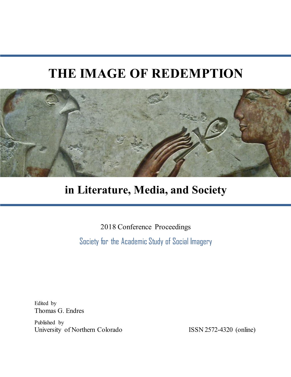 THE IMAGE of REDEMPTION in Literature, Media, and Society