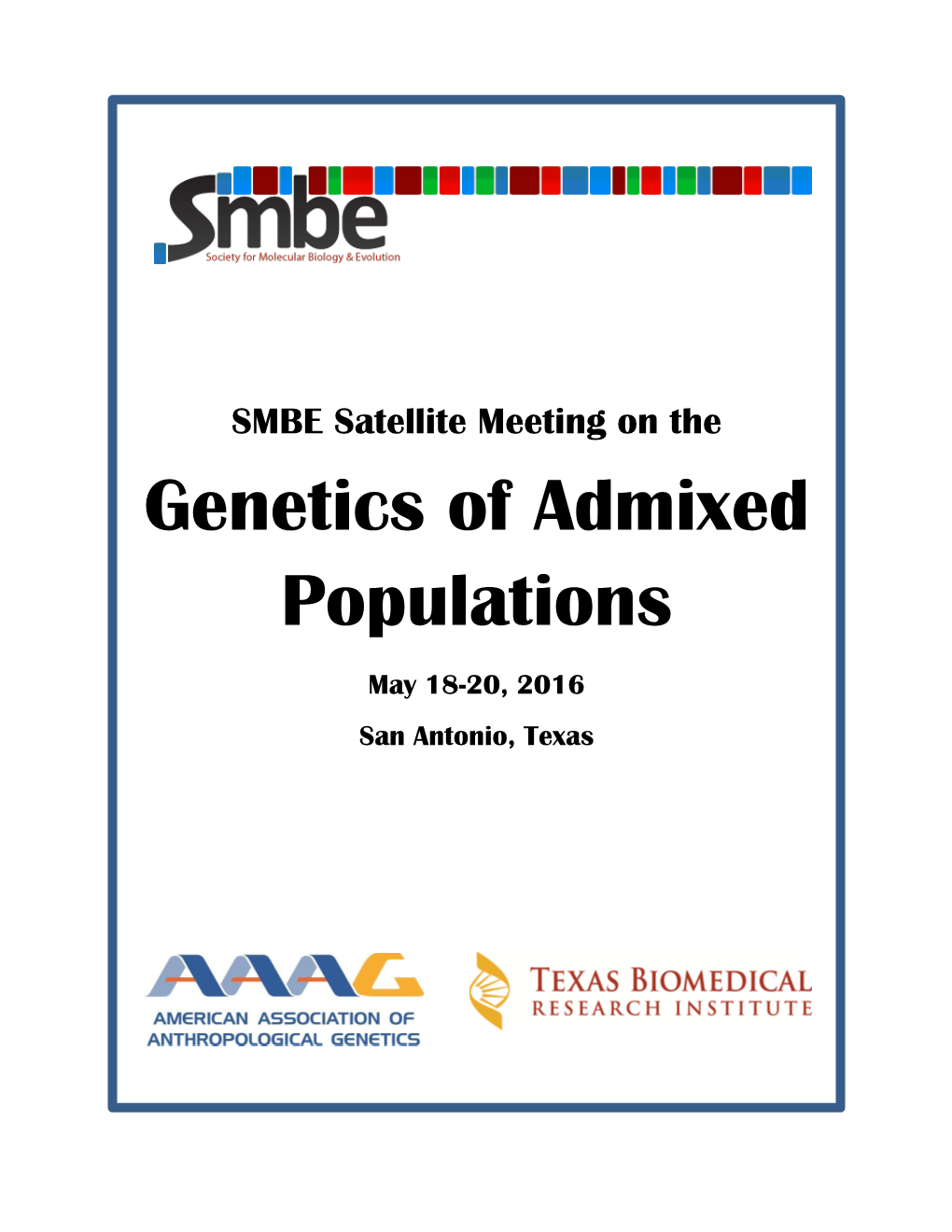 Genetics of Admixed Populations