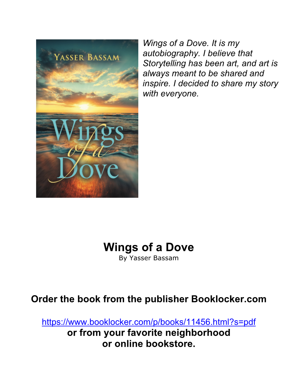 Wings of a Dove