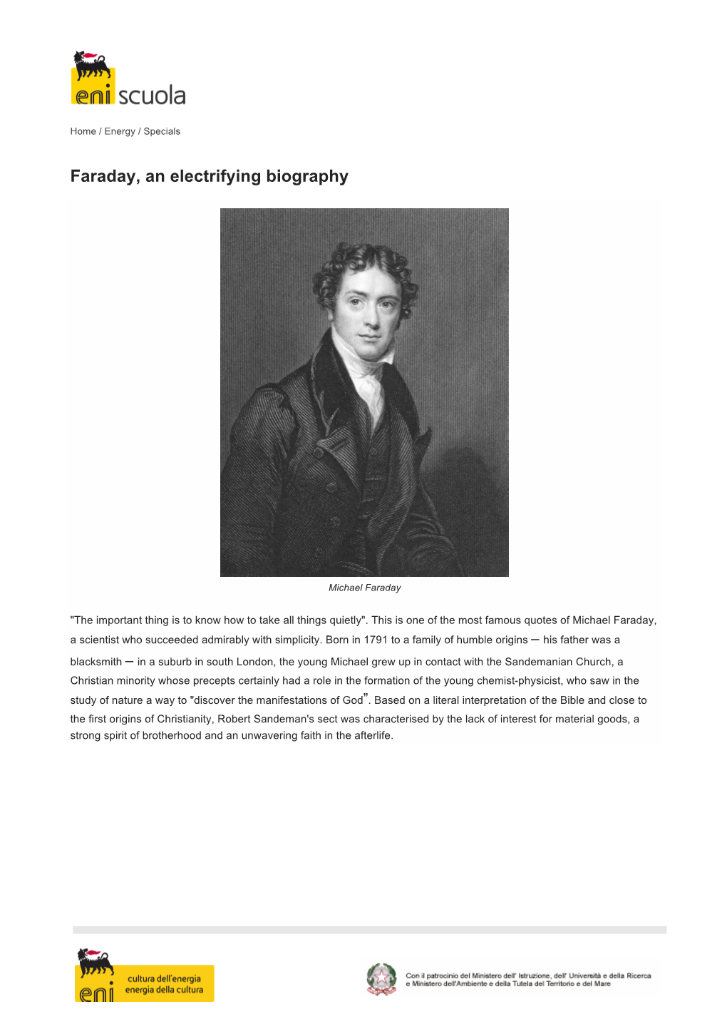 "Faraday, an Electrifying Biography" Pdf File