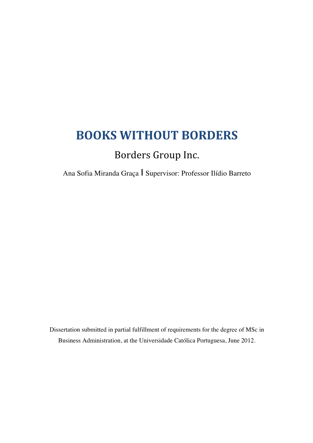 Books Without Borders.Pdf