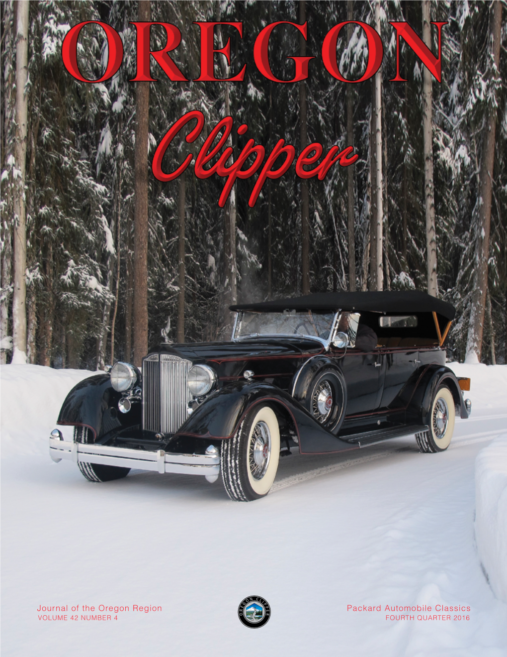 OREGON CLIPPER Journal of the Oregon Region Packard