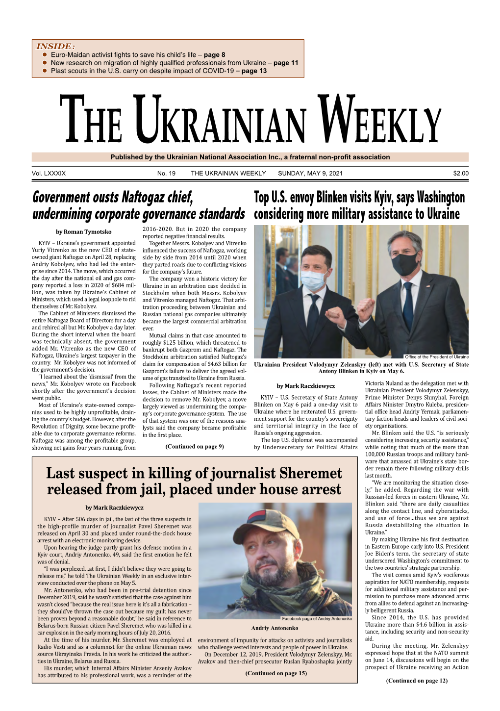 The Ukrainian Weekly, 2021