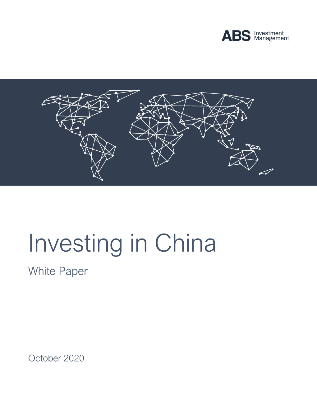 Investing in China White Paper