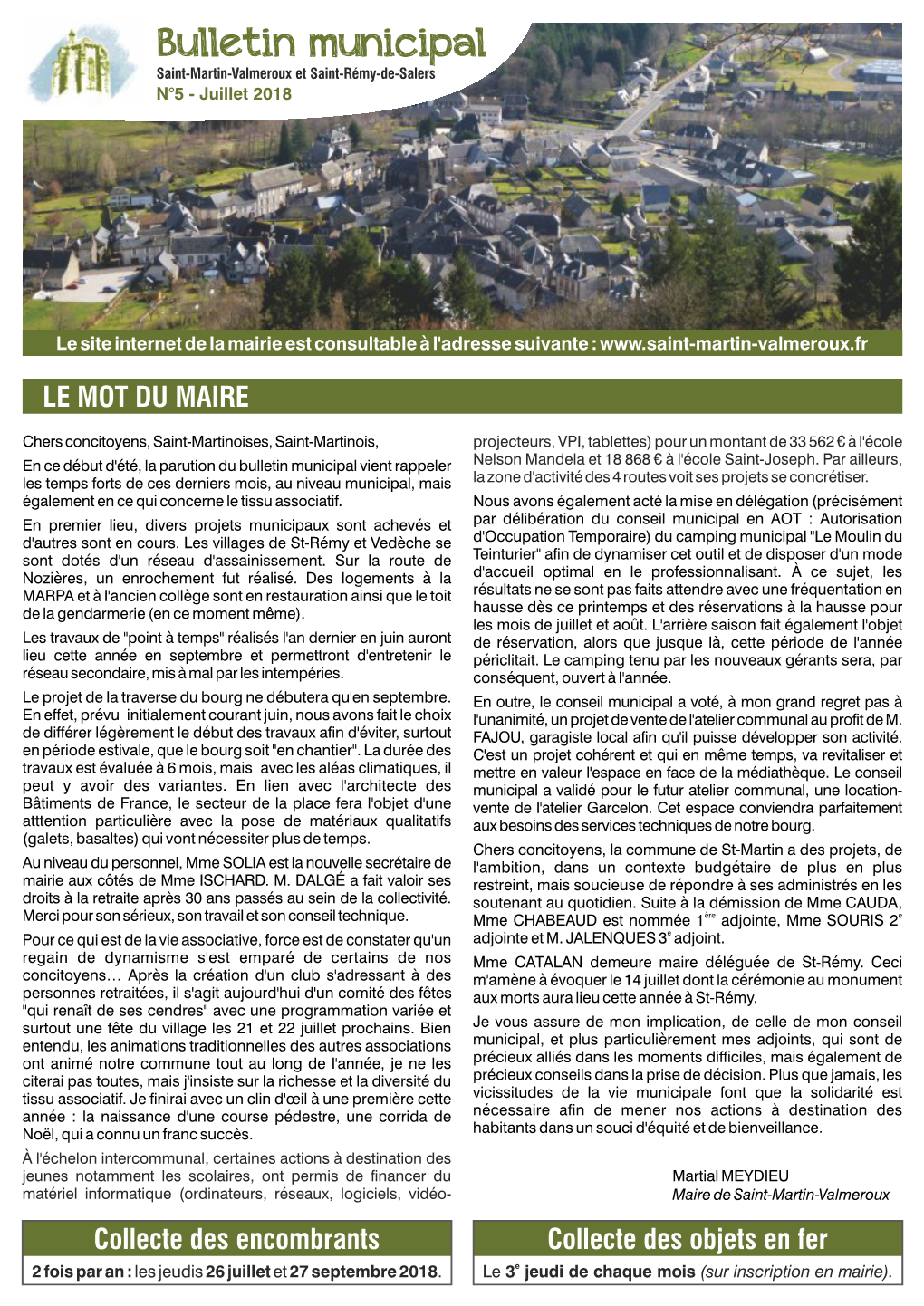 Bulletin N°5 (PDF