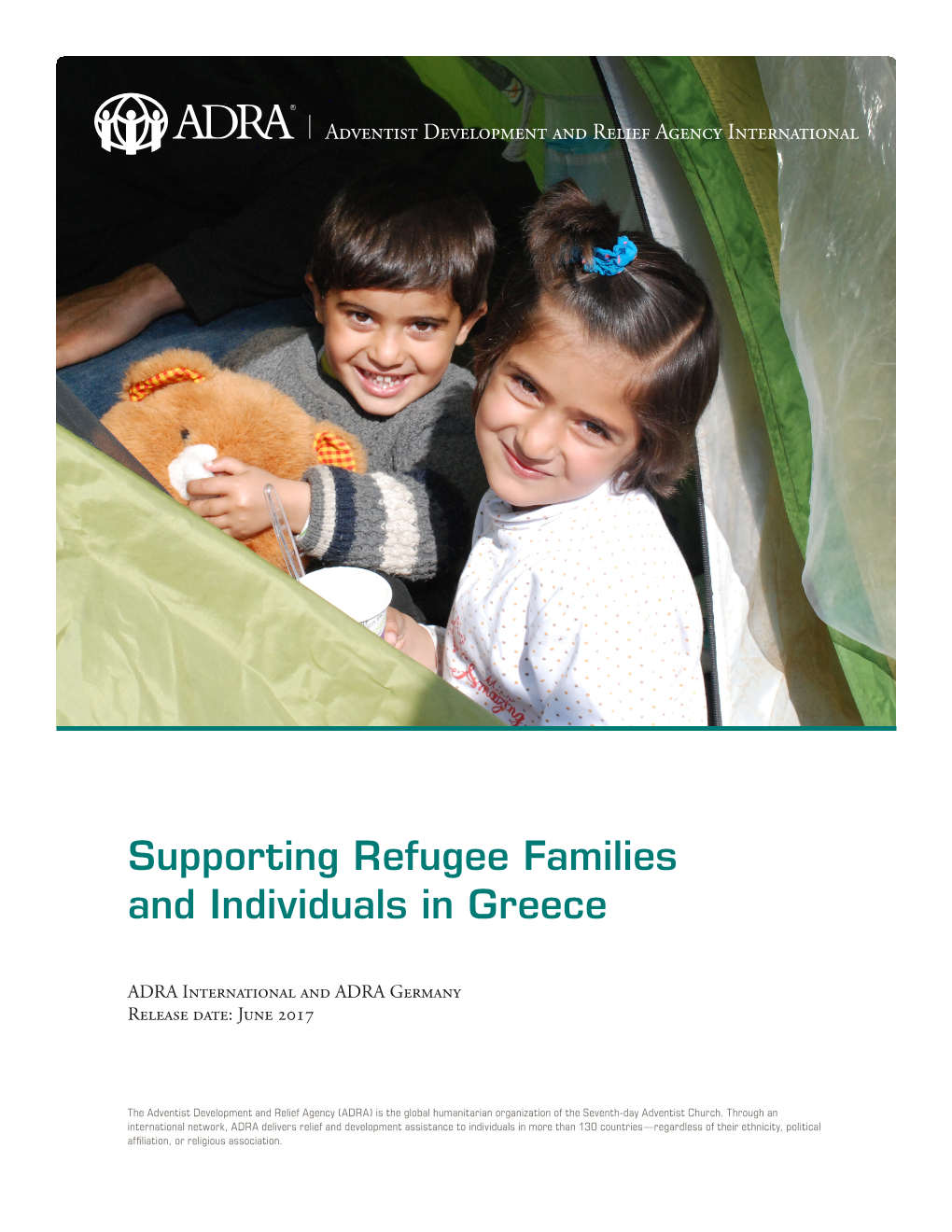 Supporting Refugee Families and Individuals in Greece