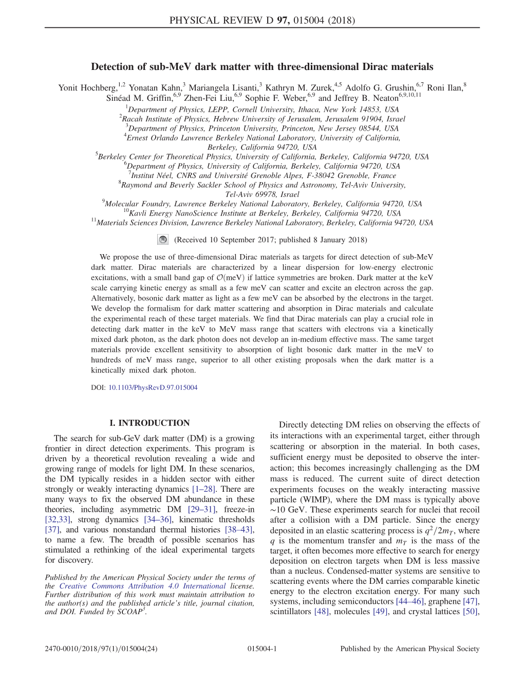 Detection of Sub-Mev Dark Matter with Three-Dimensional Dirac Materials