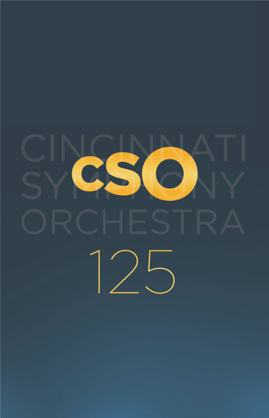 The Cincinnati Symphony Orchestra