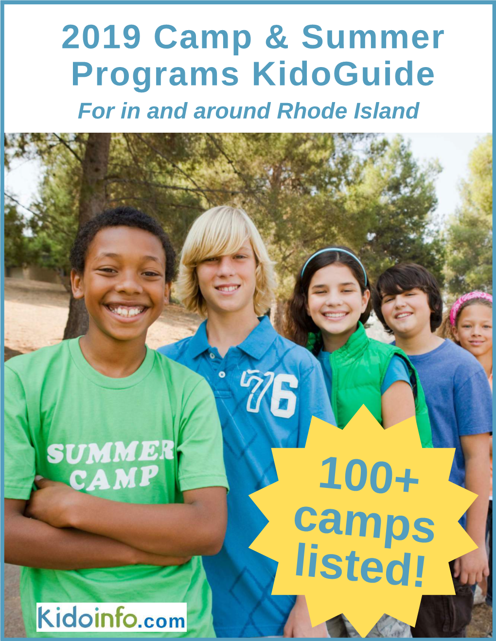 100+ Camps Listed! 2019 Camp & Summer Programs Kidoguide