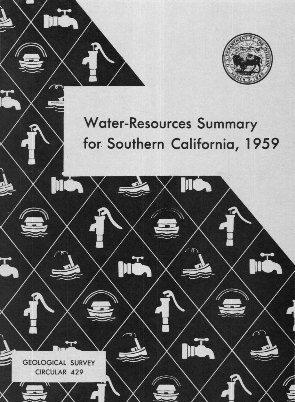 Water-Resources Summary For. Southern California, 1959