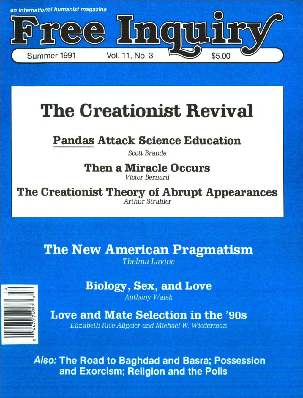 The Creationist Revival