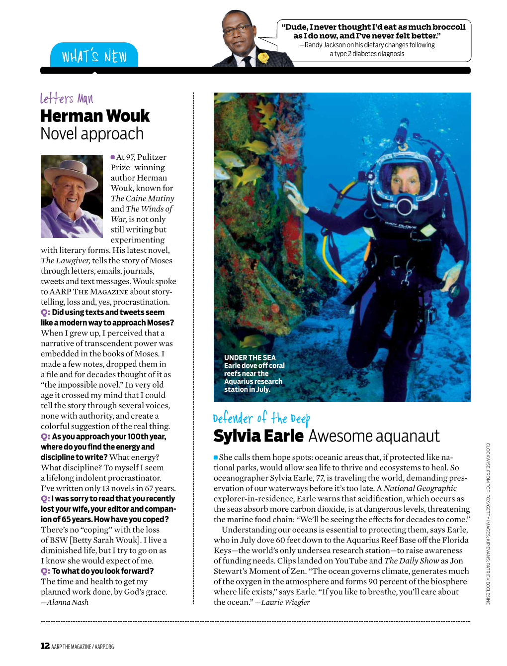 Sylvia Earle Awesome Aquanaut Herman Wouk Novel Approach