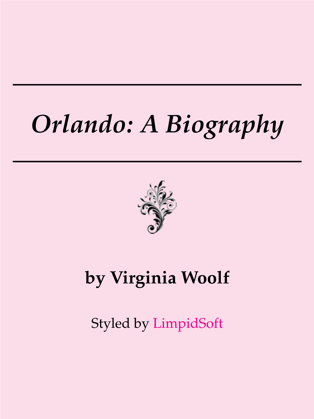 Orlando: a Biography