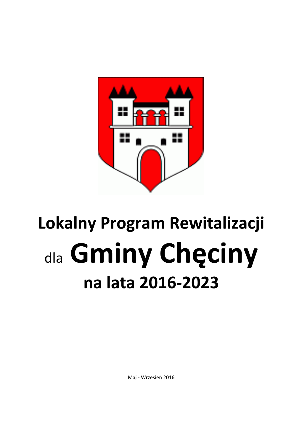 Dla Gminy Chęciny Na Lata 2016-2023