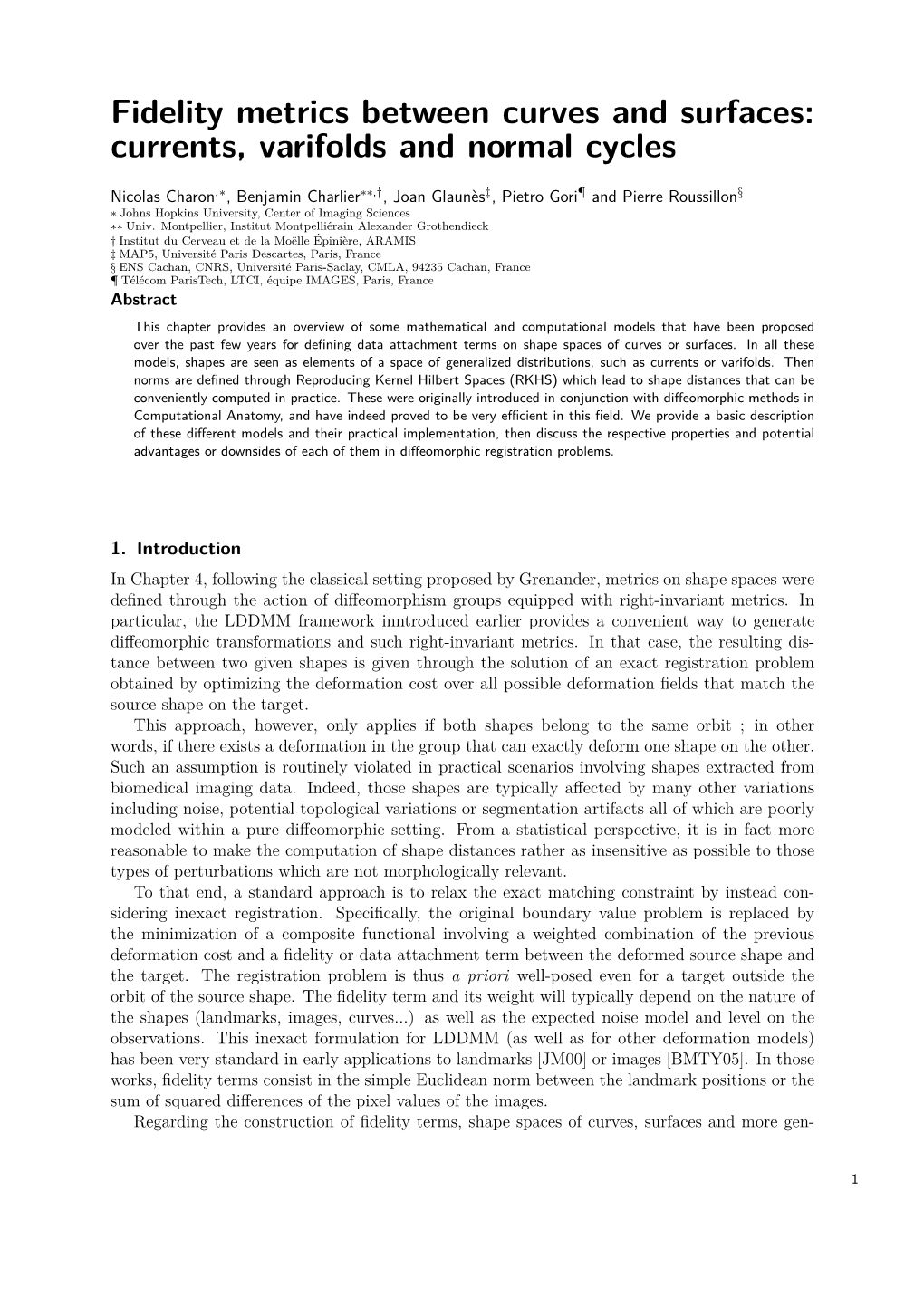 Currents, Varifolds and Normal Cycles