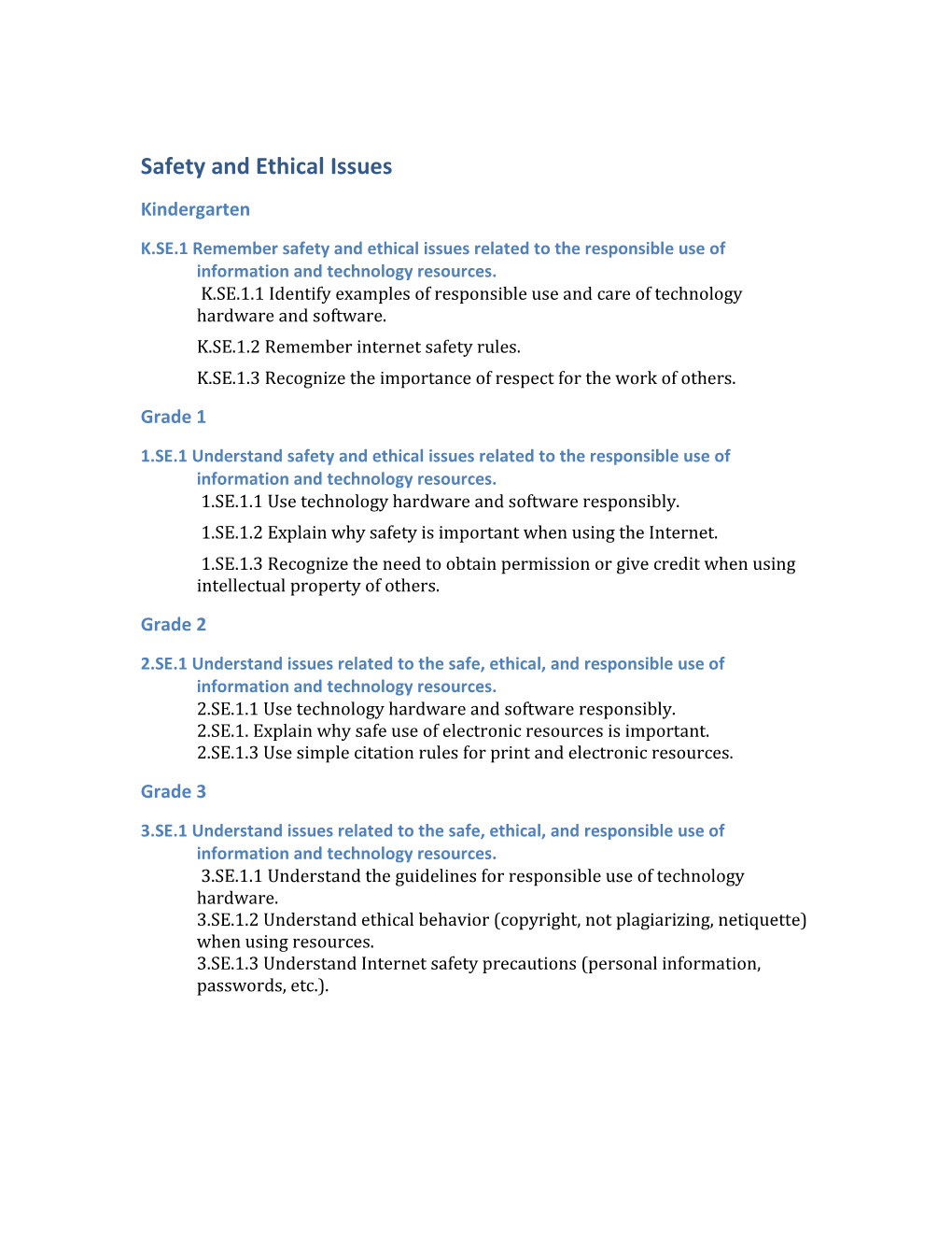 Safety and Ethical Issues