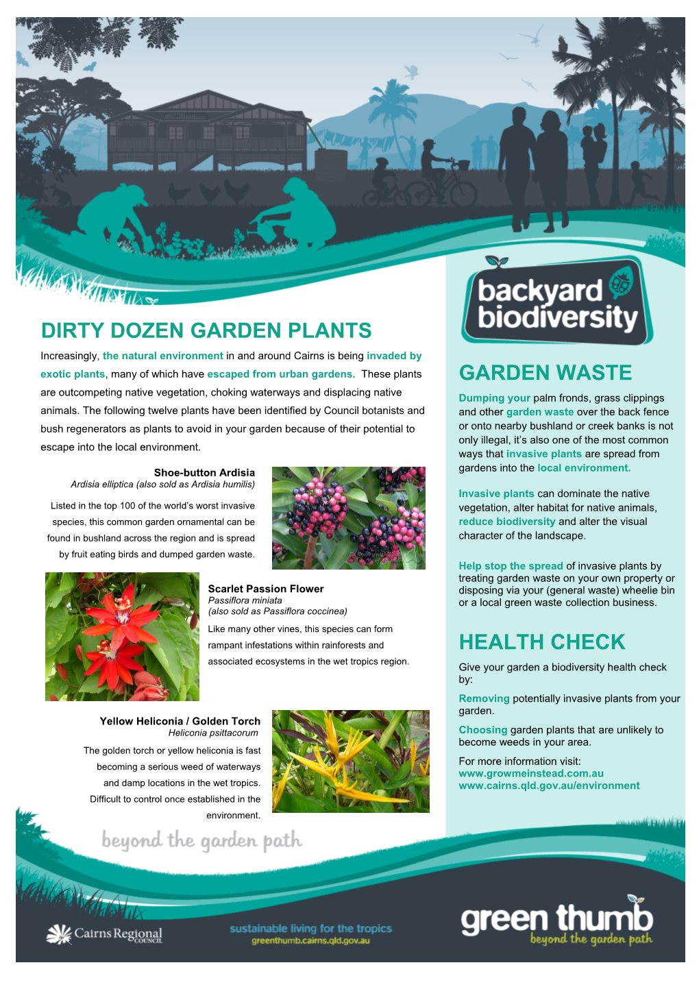 Garden Waste Health Check Dirty Dozen Garden Plants