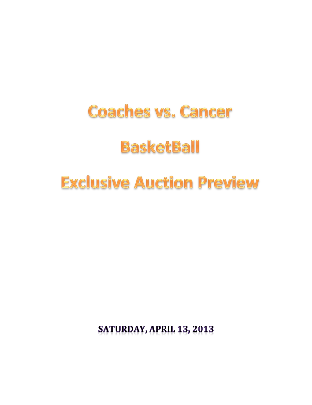 Basketball Auction Preview