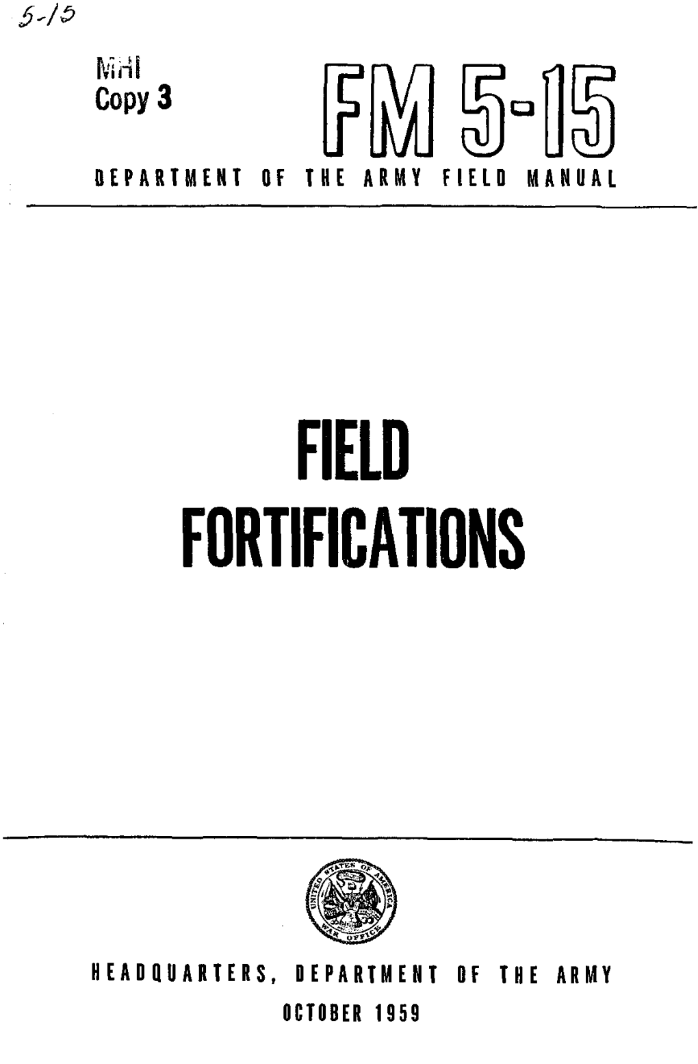 Field Fortifications