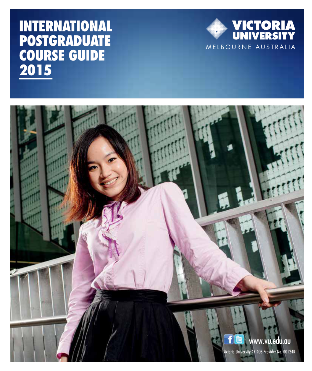 International Postgraduate Course Guide 2015