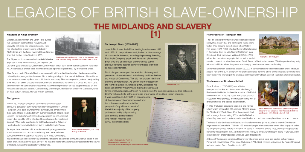 The Midlands and Slavery