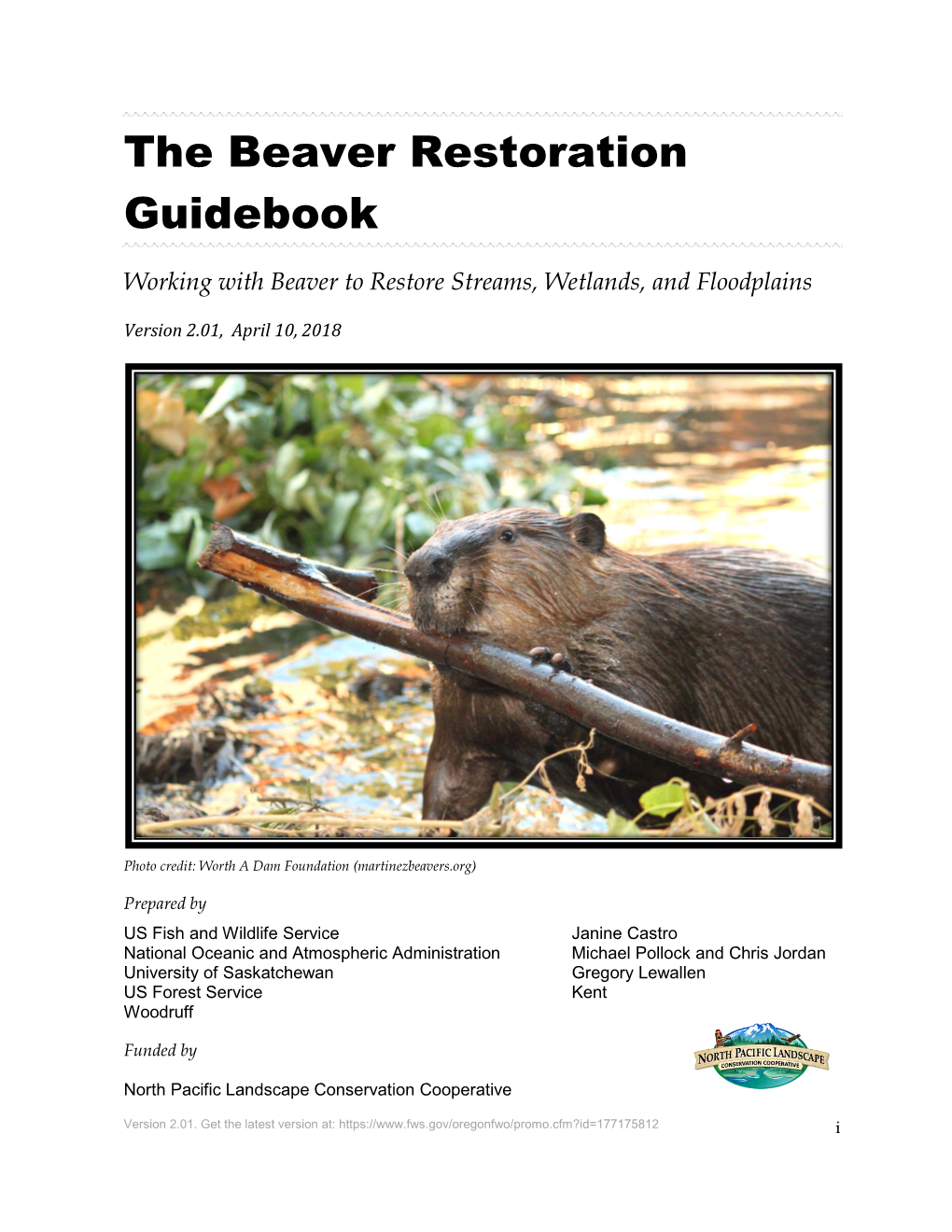 The Beaver Restoration Guidebook