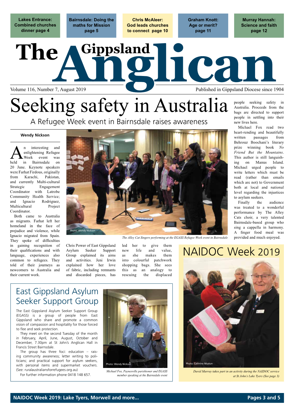 Gippsland Anglican August 2019 View