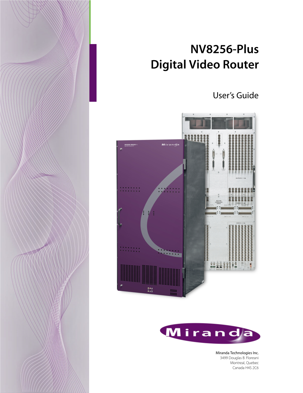 NV8256-Plus Digital Video Router